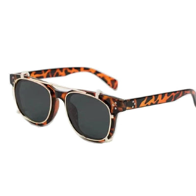 Sunglasses - Retro Square Myopia Unisex UV400 Sun Glasses