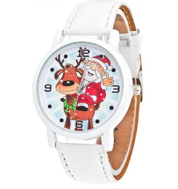 Christmas Watch - Leather Band Xmas Watches