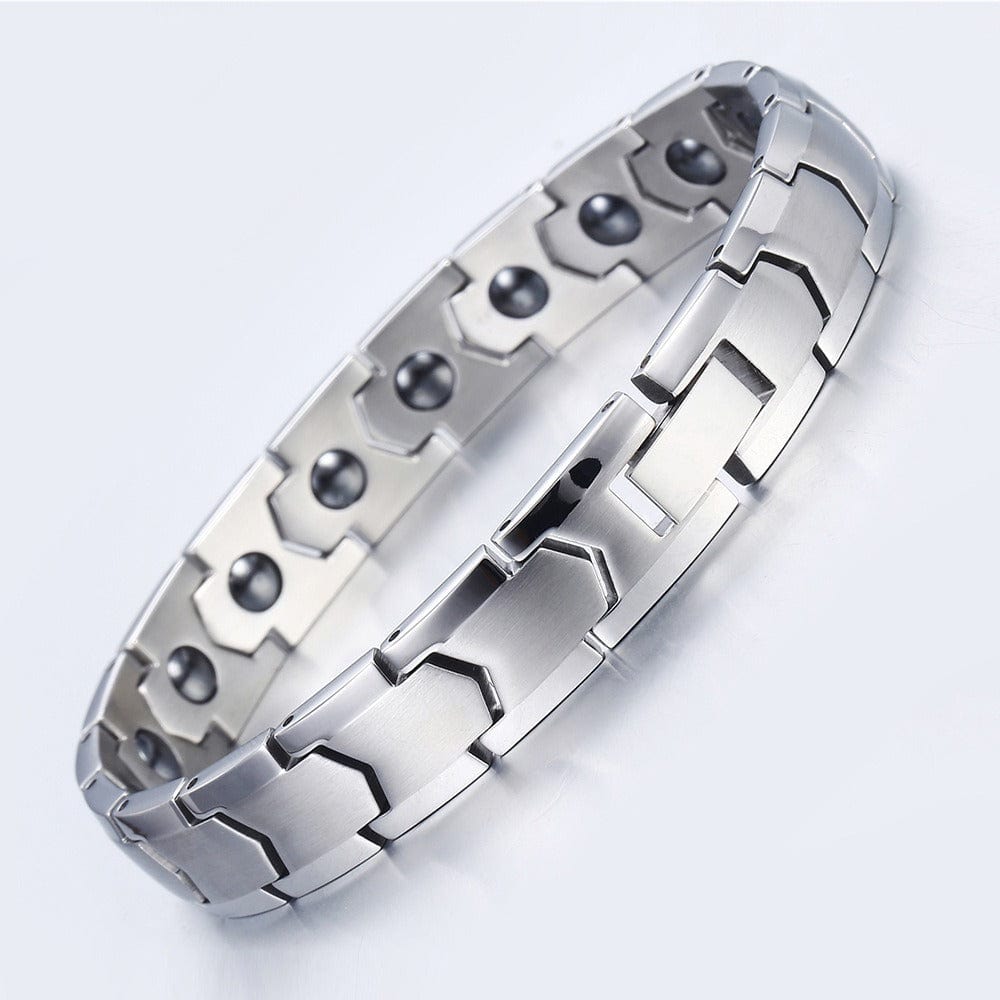 Bracelet - Men's Stainless Steel Titanium Full Magnetic Energy Bracelet