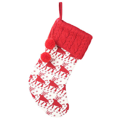 Large Christmas Stocking Cloth Xmas Socks