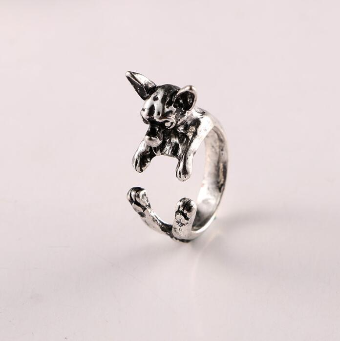Ring - Women's Vintage Chihuahua Adjustable Ring