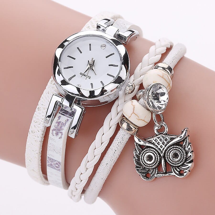 Watch - Women's Vintage Fashion Metal Pendant Bracelet Watch