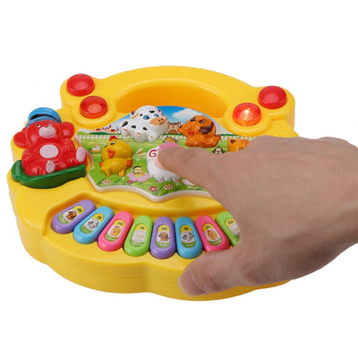 Toddler's Animal Farm Sounds Piano Toy