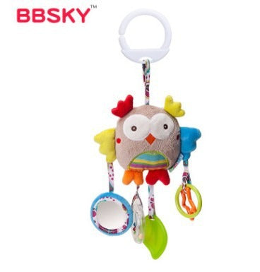 Baby Bed Stroller Hanging Plush Wind Chimes Toy