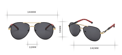 Sunglasses - High Quality Polarized UV400 Anti-glare Vintage Sun Glasses