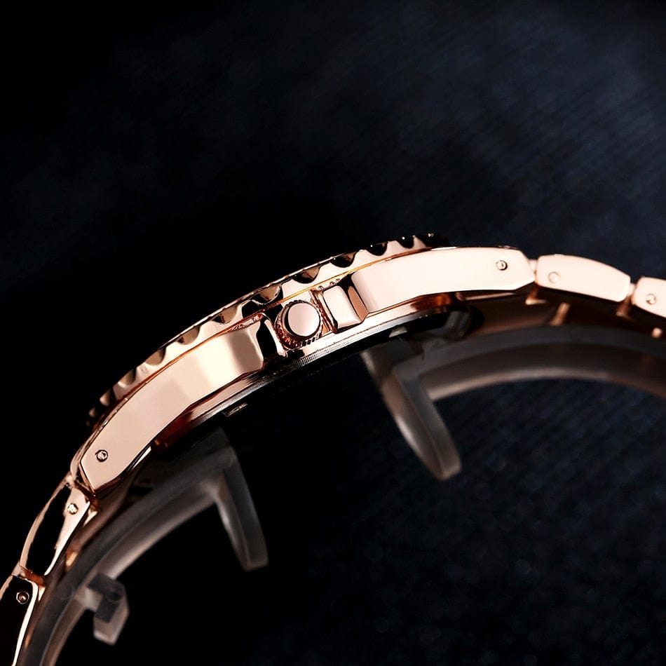 Watch - Women's Full Of CZ Diamond Quartz Watch