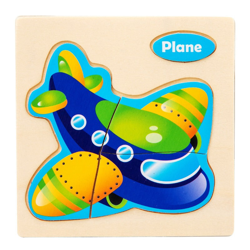 Kids Jitterbug Puzzle Board Toys