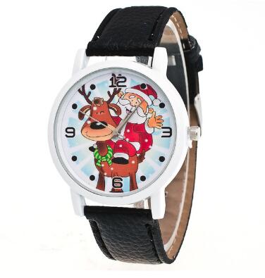 Christmas Watch - Leather Band Xmas Watches