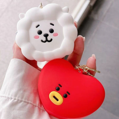 BT21 Bulletproof Youth League Silicone Coin Purse