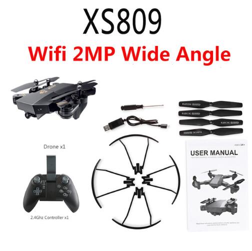 XS809W Foldable RC Quadcopter