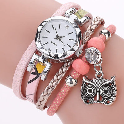 Watch - Women's Vintage Fashion Metal Pendant Bracelet Watch