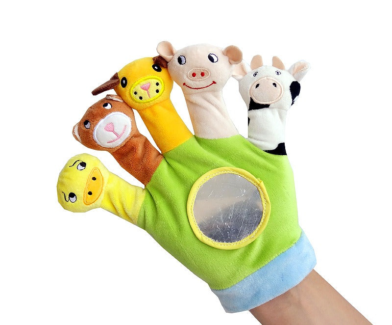 Baby Plush Hand Puppet Gloves