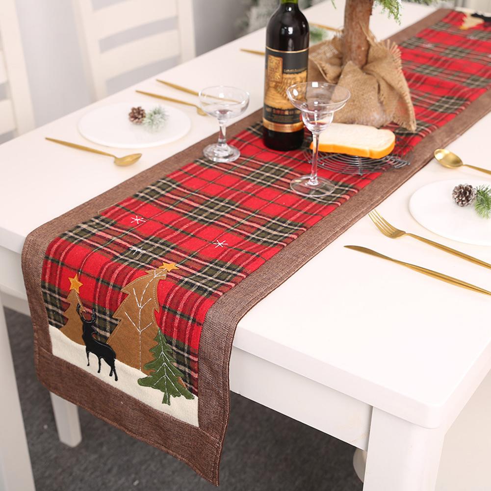 Christmas Tablecloth Xmas Table Mat Runner