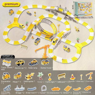 Electric Car Track Toy Sets