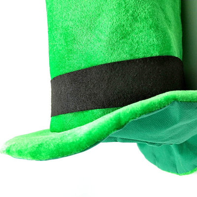 St. Patrick's Day Green Velvet Irish Party Hat