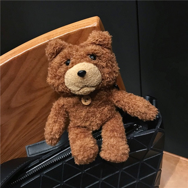 Plush Teddy Bear Wireless Bluetooth Headset Storage