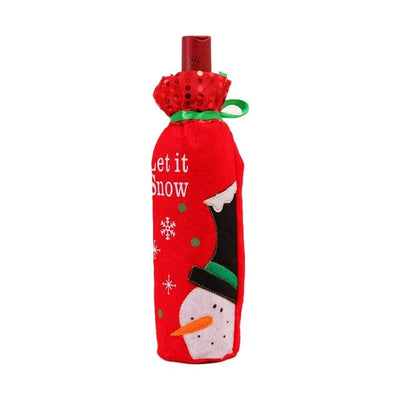 Christmas Wine Bottle Covers - GiddyGoatStore