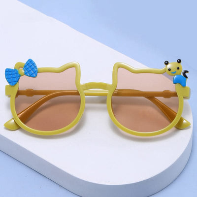 Children's - Bowknot Cute H Kitty UV400 Sun Glasses