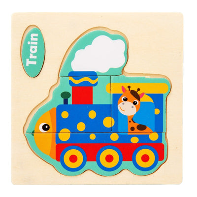 Kids Jitterbug Puzzle Board Toys