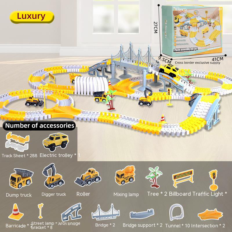 Electric Car Track Toy Sets