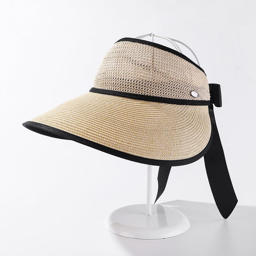 Women's Big Brim Straw Sun Screen Hat