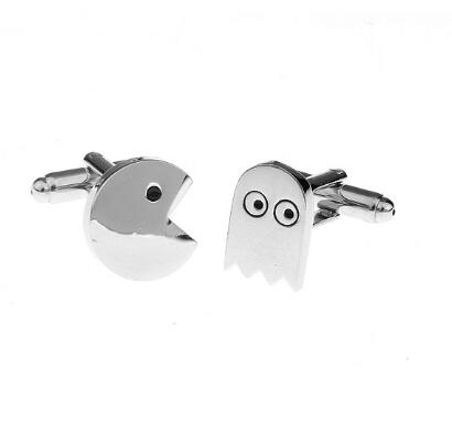 Cufflinks - Cute Pacman Design Cuff Links