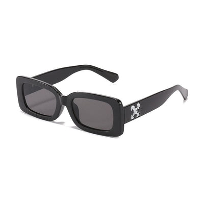 Gafas de sol - Gafas de sol unisex cuadradas retro UV400 de marca de diseñador 