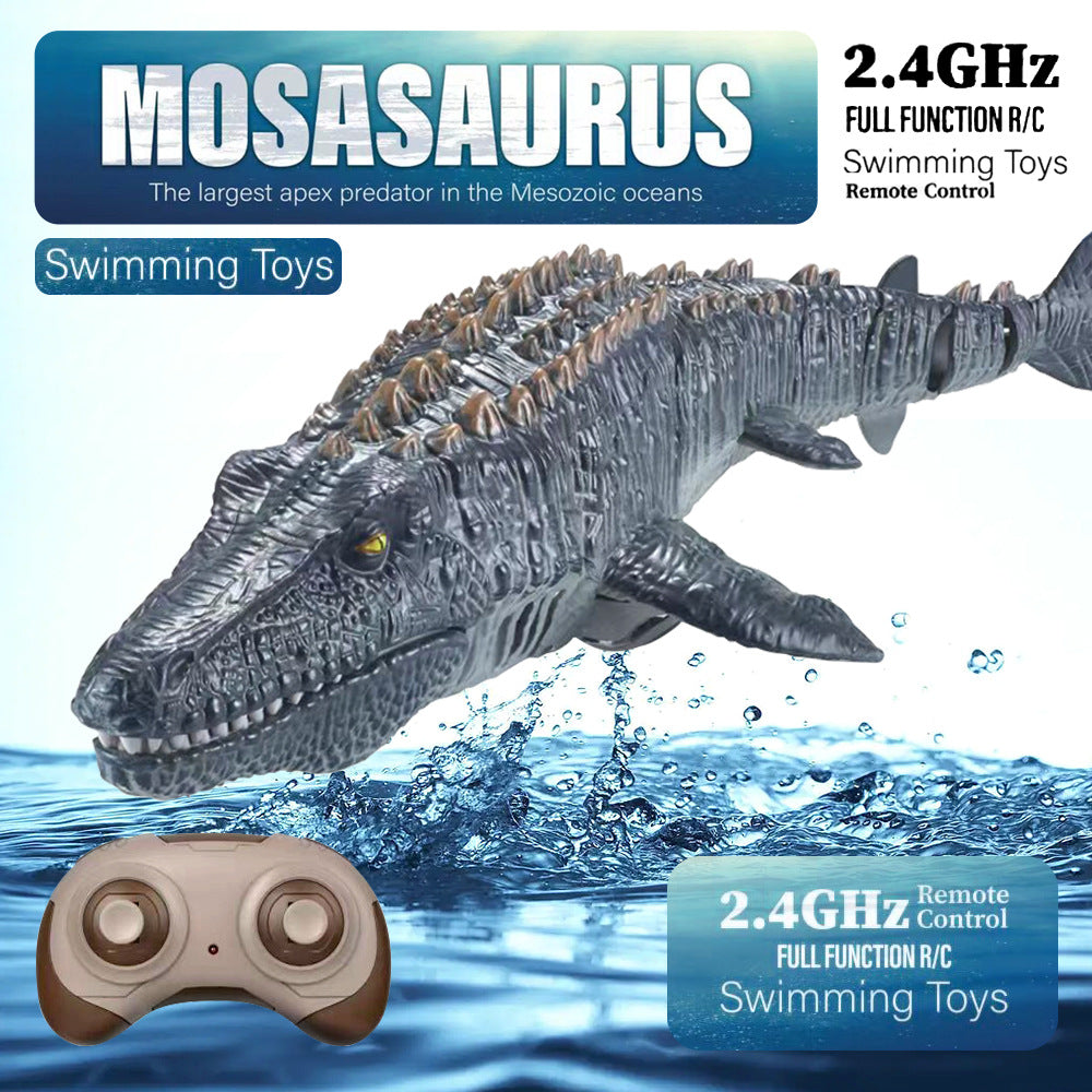 Remote Control Crocodile Dinosaur With Swinging Tail RC Toy