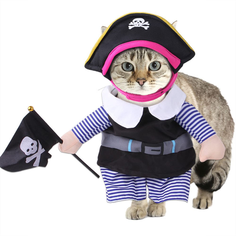 Funny Pet Halloween Costume Pirate