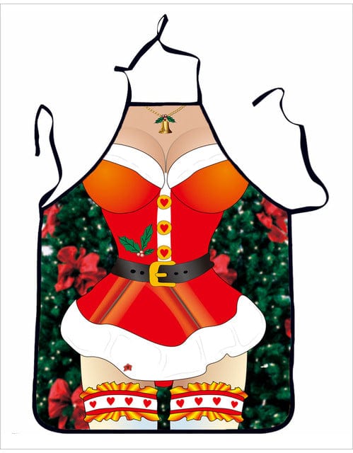 Sexy Christmas Apron - GiddyGoatStore