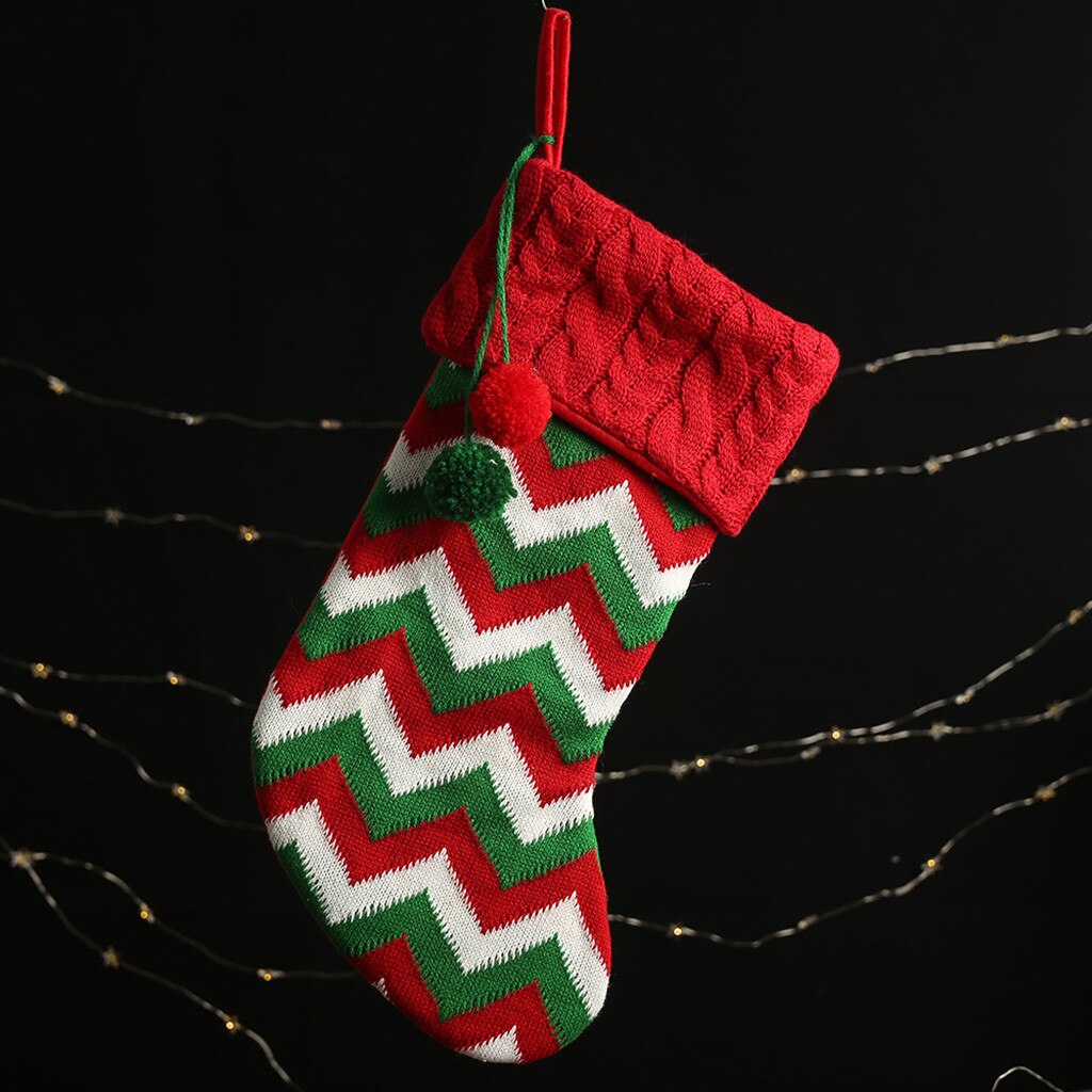 Large Christmas Stocking Cloth Xmas Socks