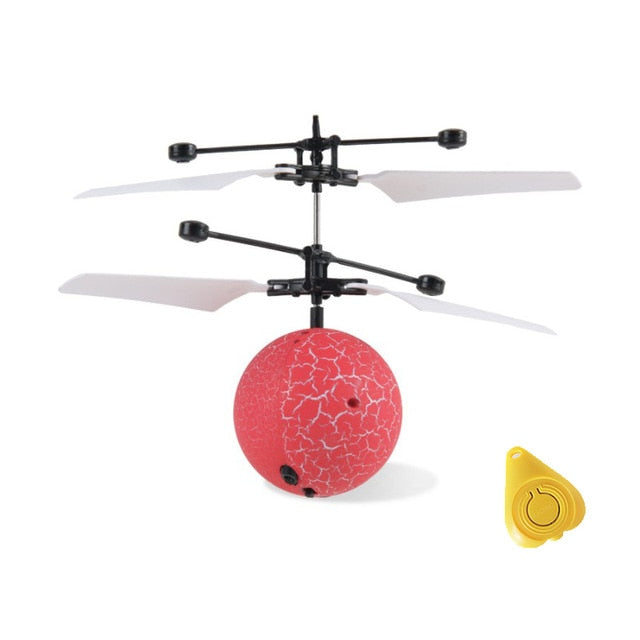 Colorful LED Flying Ball RC