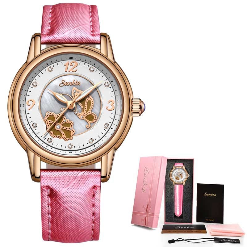 Watch - Women's Luxury LIGE Ceramic Exquisite Quartz Watch
