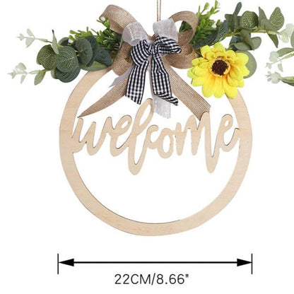Welcome Wall Wood Decoration