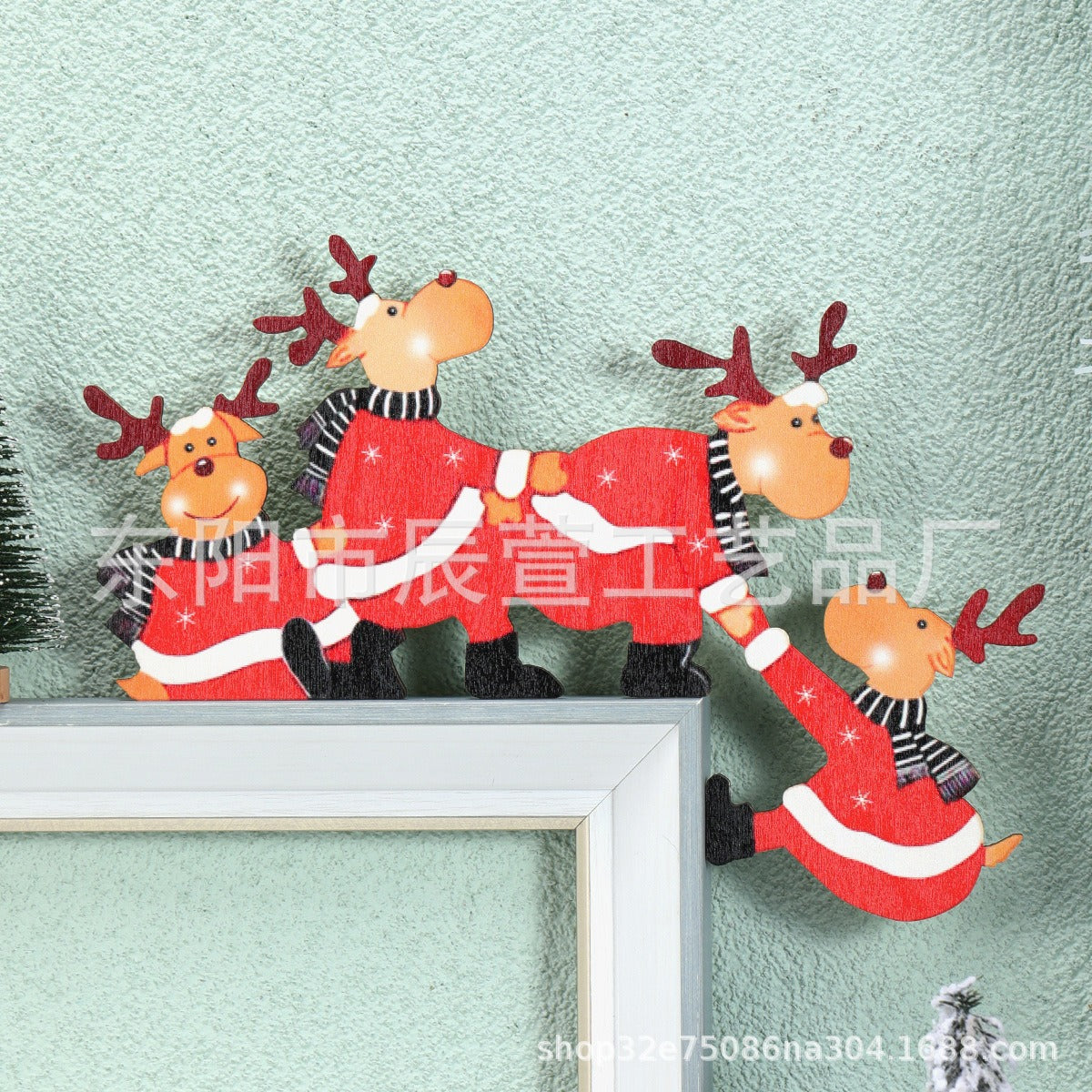 Christmas Door Frame Corner Decorations