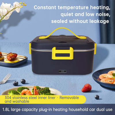 Portable Rechargeable Heated Electric Lunch Box