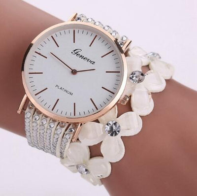 Watch - Women's CZ Diamond Quartz Bracelet Watch