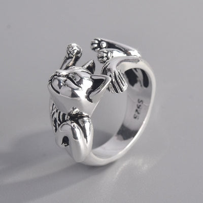 Ring - Women's Cute Fortune Cat Adjustable Ring