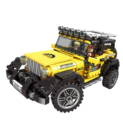 Technic Lego Jeep Model Toy