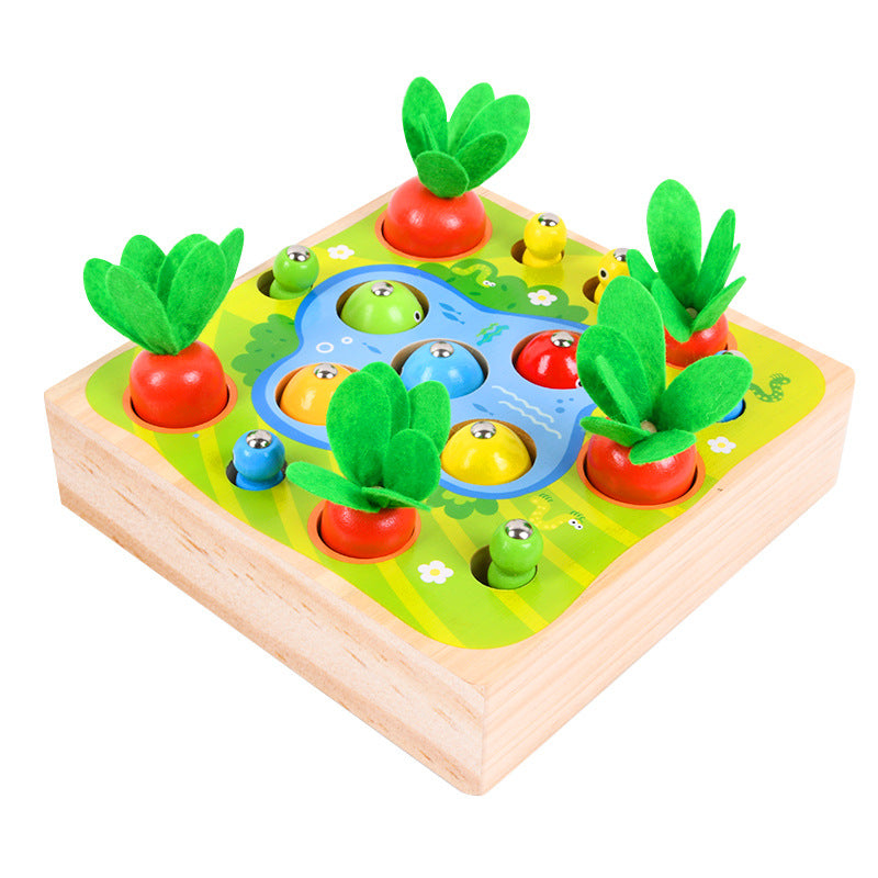 Kids Wooden Magnetic Fishing Toy