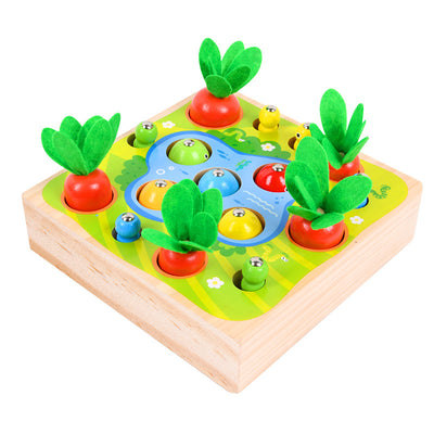 Kids Wooden Magnetic Fishing Toy