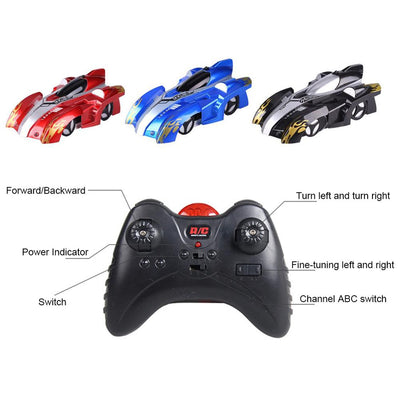 Remote Control Wall Climbing Racing Car