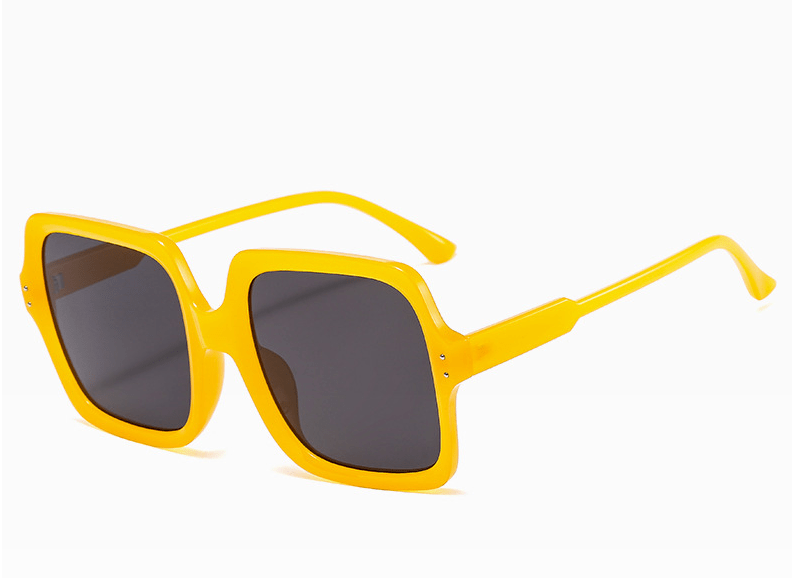 Gafas de sol - Gafas de sol unisex con gradiente retro enmarcadas grandes de gran tamaño