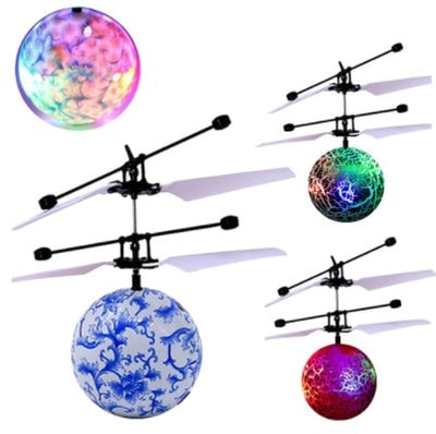 Colorful LED Flying Ball RC