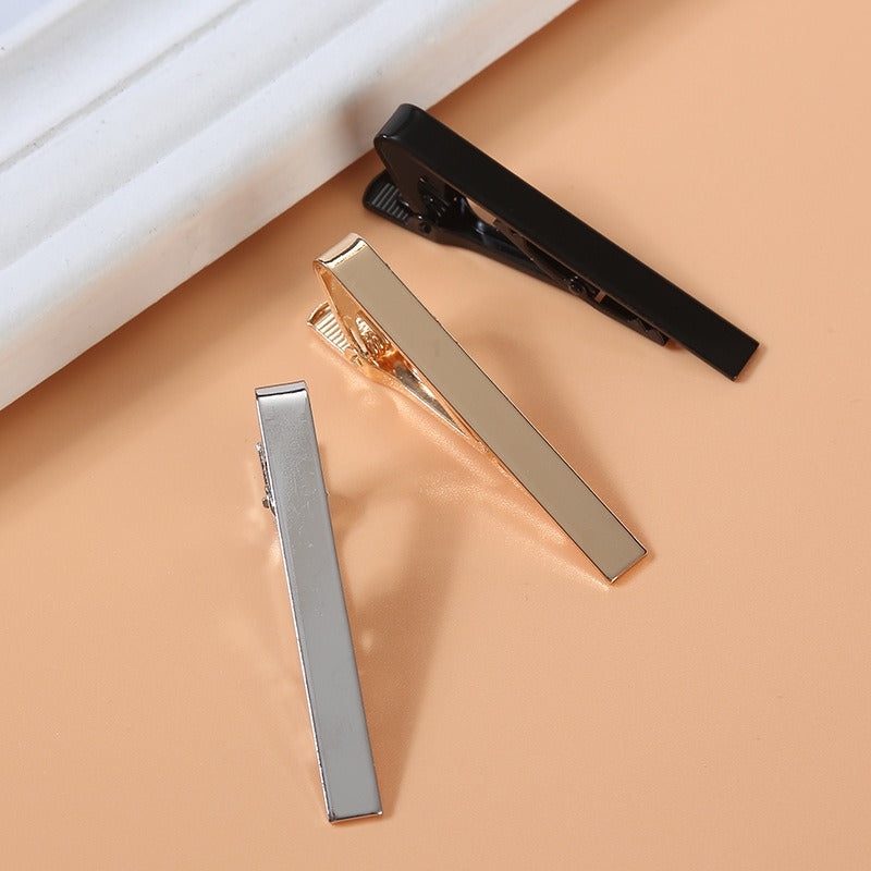 Tie Clip - Men's Simple Stainless Steel Tie Clip