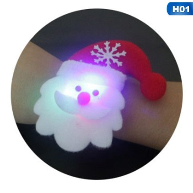 Christmas Children's Circle LED Wrist Watch