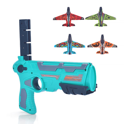 Kids Catapult Foam Plane Model Launchers Toy