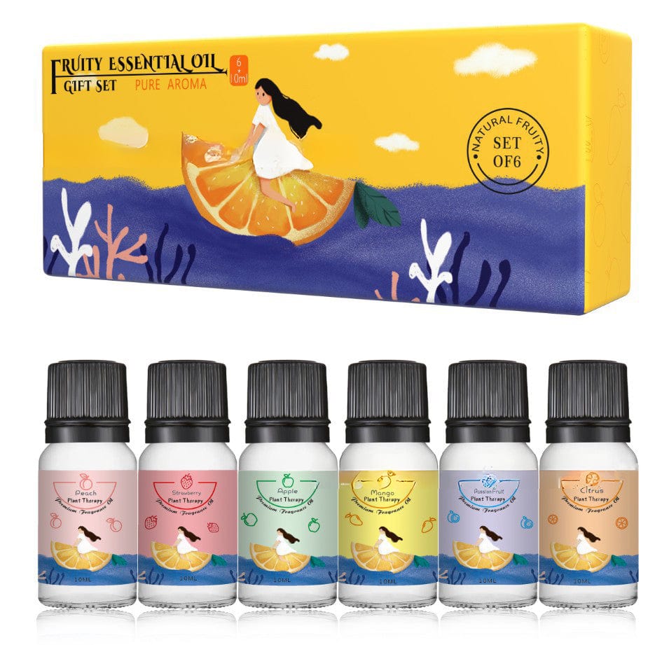 6 Pack Aromatherapy Natural Essential Oils - GiddyGoatStore