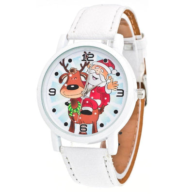 Christmas Watch - Leather Band Xmas Watches