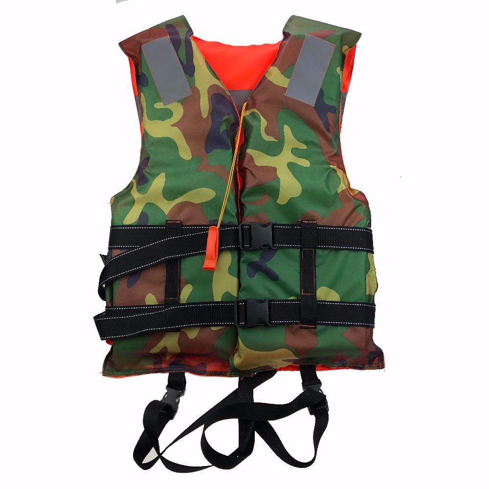 Camouflage Fishing And Life Jacket